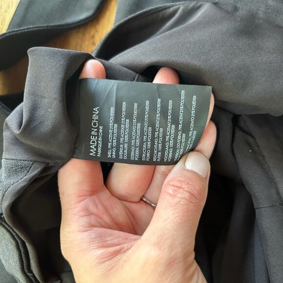 Club Monaco Ralph Lauren 2 Black Tie Back Romper Jumpsuit Tank Sleeveless - Picture 10 of 11